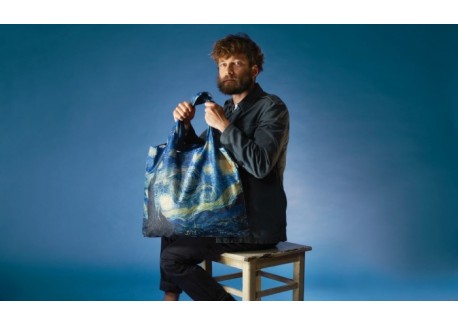 Sac Réutilisable Pliable Museum Collection Van Gogh La Nuit Etoilée -S
