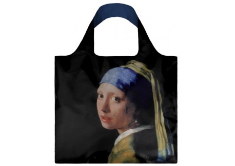 Opvouwbare Herbruikbare Tas Vermeer Girl with a Pearl Earring