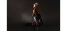 Sac Réutilisable Pliable Museum Collection Vermeer La Jeune Fille à La
