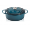 Voir la slide Cocotte Fonte Signature Ovale 6,3 L Bleu Deep Teal (31 cm)