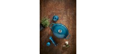 Signature Ovale Gietijzeren Stoofpot 6,3 L Blauw Deep Teal (31 cm)