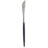 Voir la slide Goa Set Couverts 24 pcs Brossé Manche Bleu + Coffret en Bois