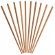 Baguettes Chinoises Bambou 24 cm 10 pcs 
