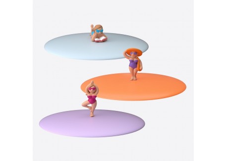 My Lid Couvercle pour Verre Beach Girls