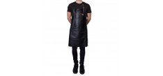 Amazing Aprons Classics Keukenschort Leer Zwart