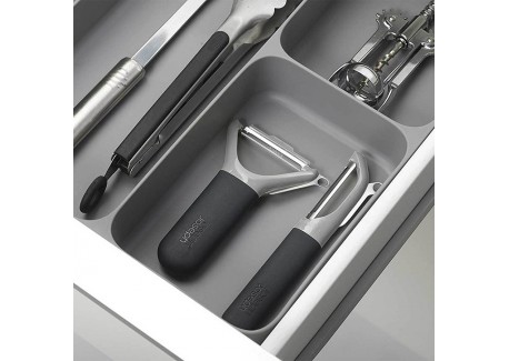 Drawerstore Range Couverts et Ustensiles Gris Anthracite