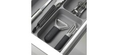 Drawerstore Range Couverts et Ustensiles Gris Anthracite
