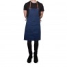 Zie dia BBQ Canvas Keukenschort Blauw Dark Blue