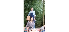 BBQ Canvas Tablier Bleu Dark Blue