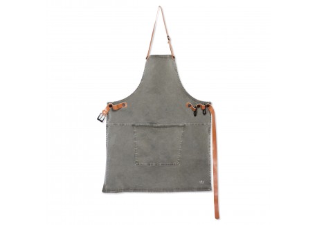 BBQ Canvas Tablier Gris-Vert Grey-Green