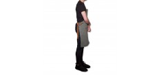 BBQ Canvas Keukenschort Grijs-Groen Grey-Green