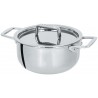 Zie dia Castel'pro 5 Les Minis Kookpot Glanzend RVS 12 cm met Deksel