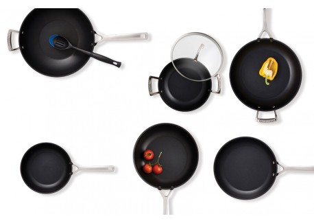Les Forgées Crêpepan met Antiaanbaklaag 28 cm