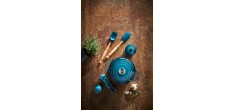 Rond Mini Stoofpotje 25 cl Deep Teal Blauw (10 cm)