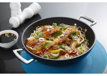 Les Forgées Wok Anti-Adhésif 28 cm