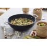Zie dia Les Forgées Antikleef Gesmeed Aluminium Wokpan 28 cm