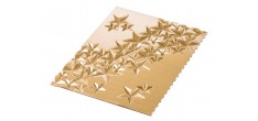 Moule Rigide + Feuille en Silicone 3D Bûche Starlight