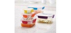 Nest Storage 5 Afsluitbare Vershoudbakjes