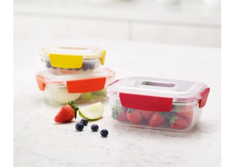 Nest Storage 5 Afsluitbare Vershoudbakjes