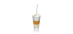 Pailles Réutilisables en Verre Transparent 4 pcs + Goupillon
