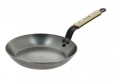 Houten Mineral B Stalen Koekenpan 24 cm