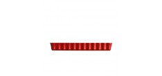 Rechthoekige Taartvorm 15x36,5 cm Rood Grand Cru