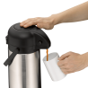 Zie dia Koffie Thermos RVS 2,5 L