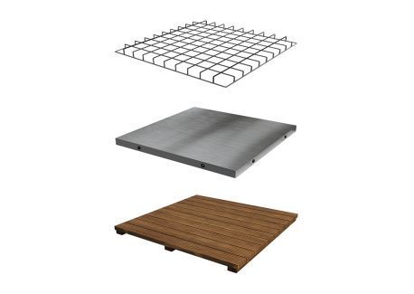 Modular Egg Acaciahout Insert