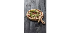 Set Pizzames + Acaciahout Serveerplank
