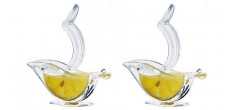 Citruspres 1/2 Schijfjes Acryl Set 2 dlg