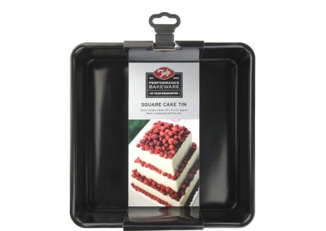 Moule Carré  Acier Anti-adhésif sans PFAS 23x23x8 cm