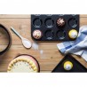 Zie dia Muffinvorm voor12 Stuks in Staal met PFAS-vrije Antiaanbaklaag