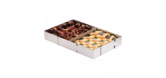 Cadre à Tarte Extensible Inox