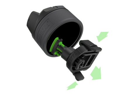 Etna Grip Thermosbeker 3-in-1 Lid 500 ml Zwart