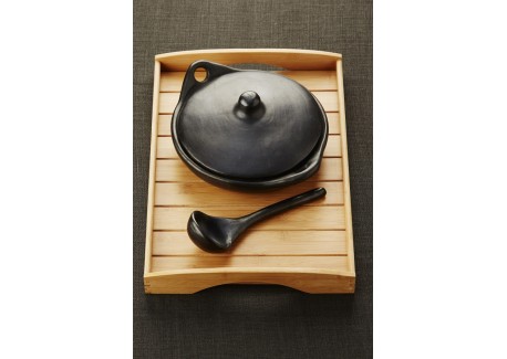 Bamboe Dienblad met Handvatten 48x33x6 cm
