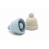 Voir la slide Beanie Bouchon de Bouteille Bleu et Gris 2 pcs