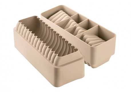 Moule en Silicone 3D Bûche Corallo