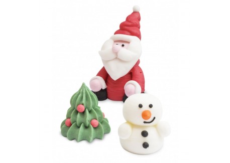 Zoete 3D Decoraties Kerstmis