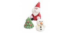 Zoete 3D Decoraties Kerstmis