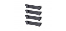 CupboardStore Dekselhouders voor Kast 4 dlg