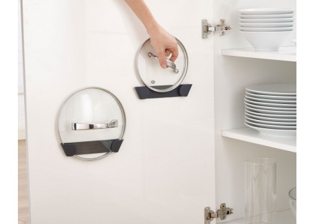 CupboardStore Porte-Couvercles pour Placard 4 pcs