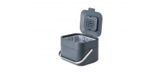 Stack 4 Poubelle de Cuisine avec Filtre Anti-Odeurs 4 L