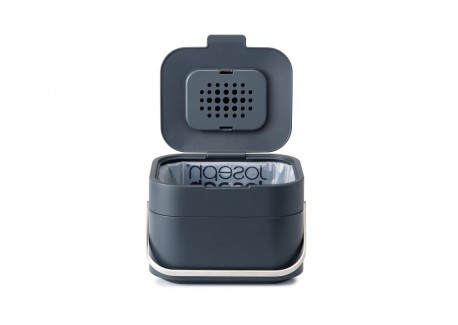 Stack 4 Poubelle de Cuisine avec Filtre Anti-Odeurs 4 L