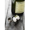 Zie dia Champagnestop uit RVS Metallic Zwart