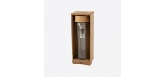Bouteille à Thé Verre Double Paroi avec Infuseur Inox 420 ml