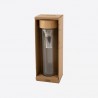 Voir la slide Bouteille à Thé Verre Double Paroi avec Infuseur Inox 420 ml