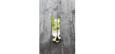 Cuillère à Mélange pour Cocktail Inox Noir Métallique 30,5 cm