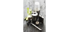 Pilon à Cocktail Inox Noir Métallique