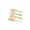 Zie dia Bamboe Raclette Spatels 13 cm 4 dlg