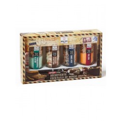 Coffret Découverte Cocktails du Monde Mélanges pour Cocktails 4 pcs -S